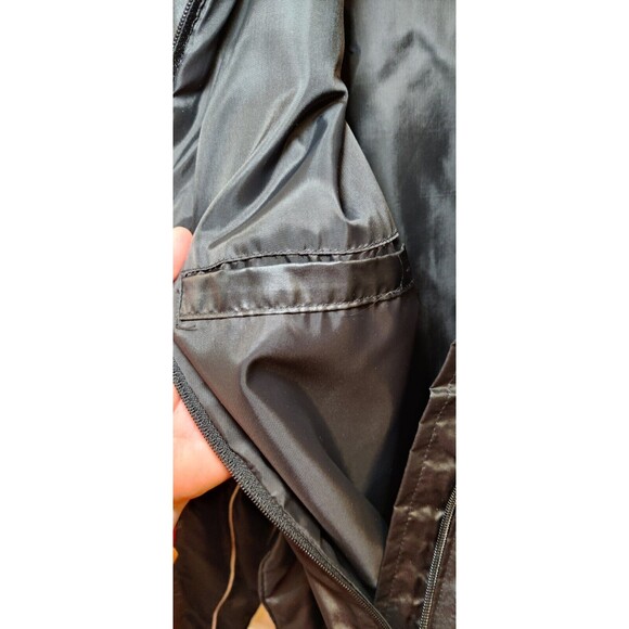 Vintage King Louie Pro Fit Black Puffer Jacket UAW 1243 Made In USA Size M - Picture 8 of 9